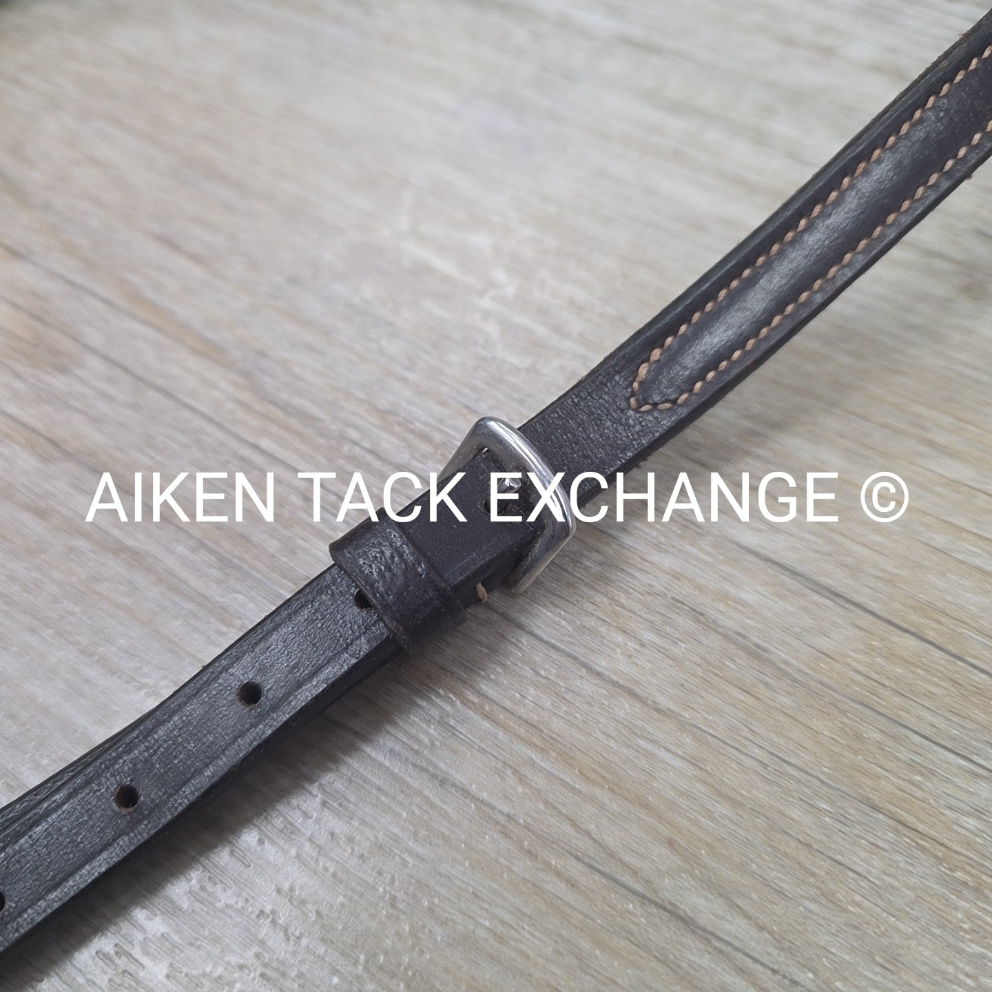 Plain Raised Standing Martingale, Brown, Size Pony