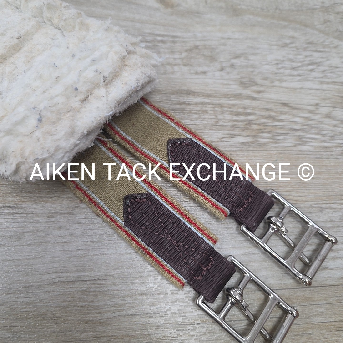 Ovation Fleece Lined Double End Elastic Girth, 52"