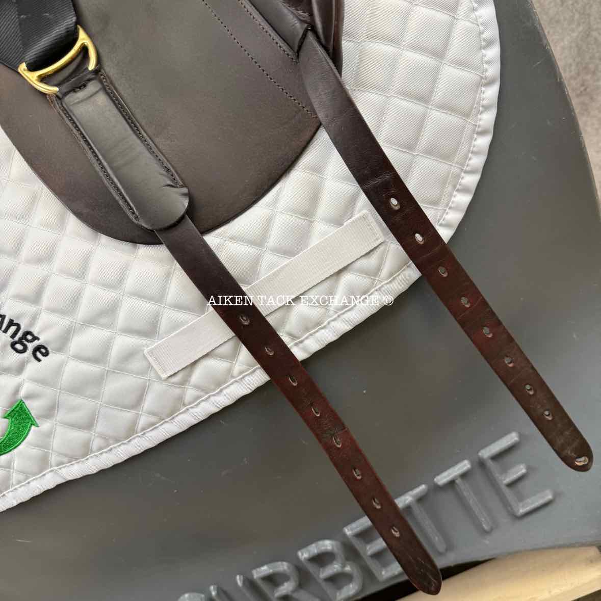 2011 Hulsebos DR CC Dressage Saddle, 17.5" Seat, Medium Wide Tree, Wool Flocked Panels