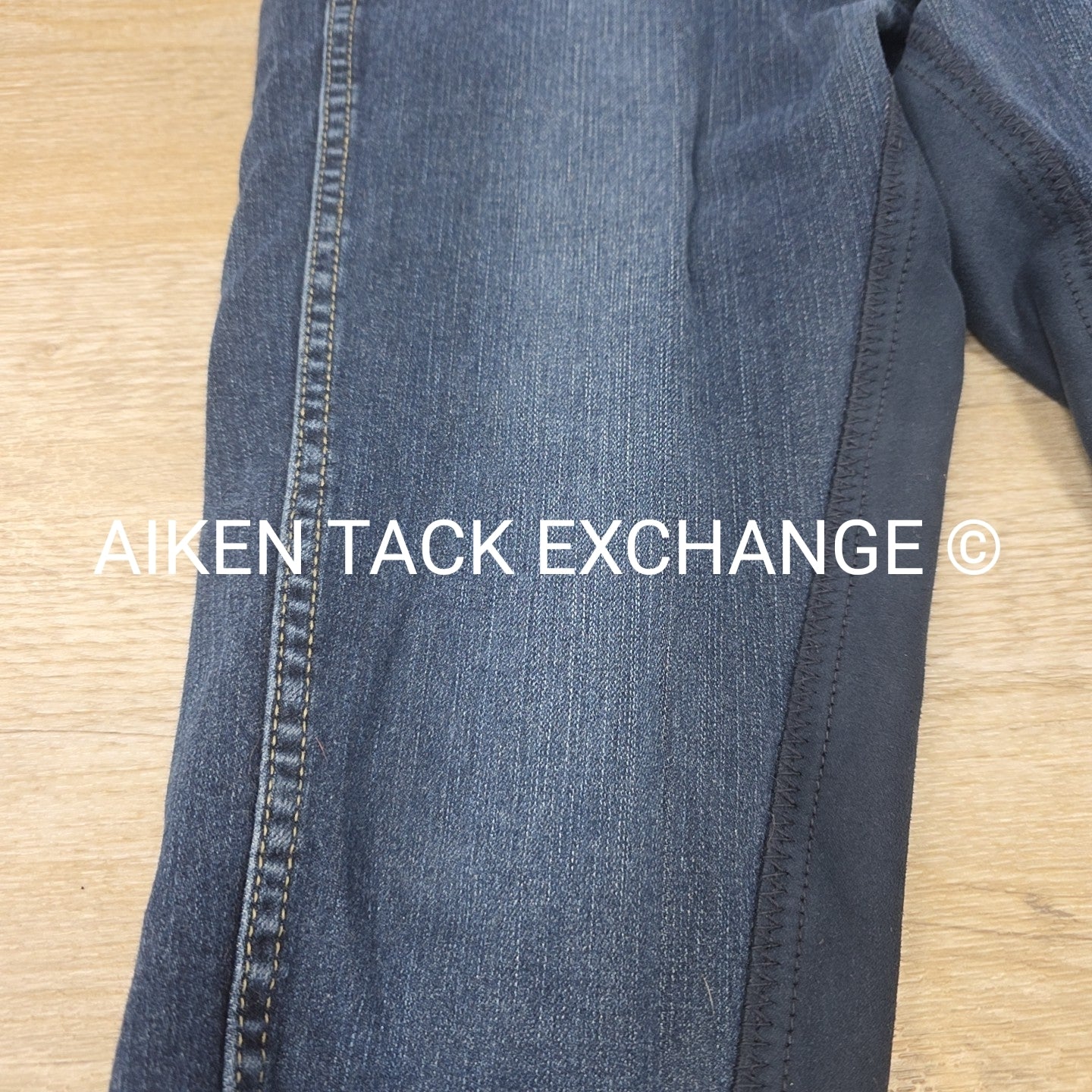 Goode Rider Denim Full Seat Breeches, Size 28