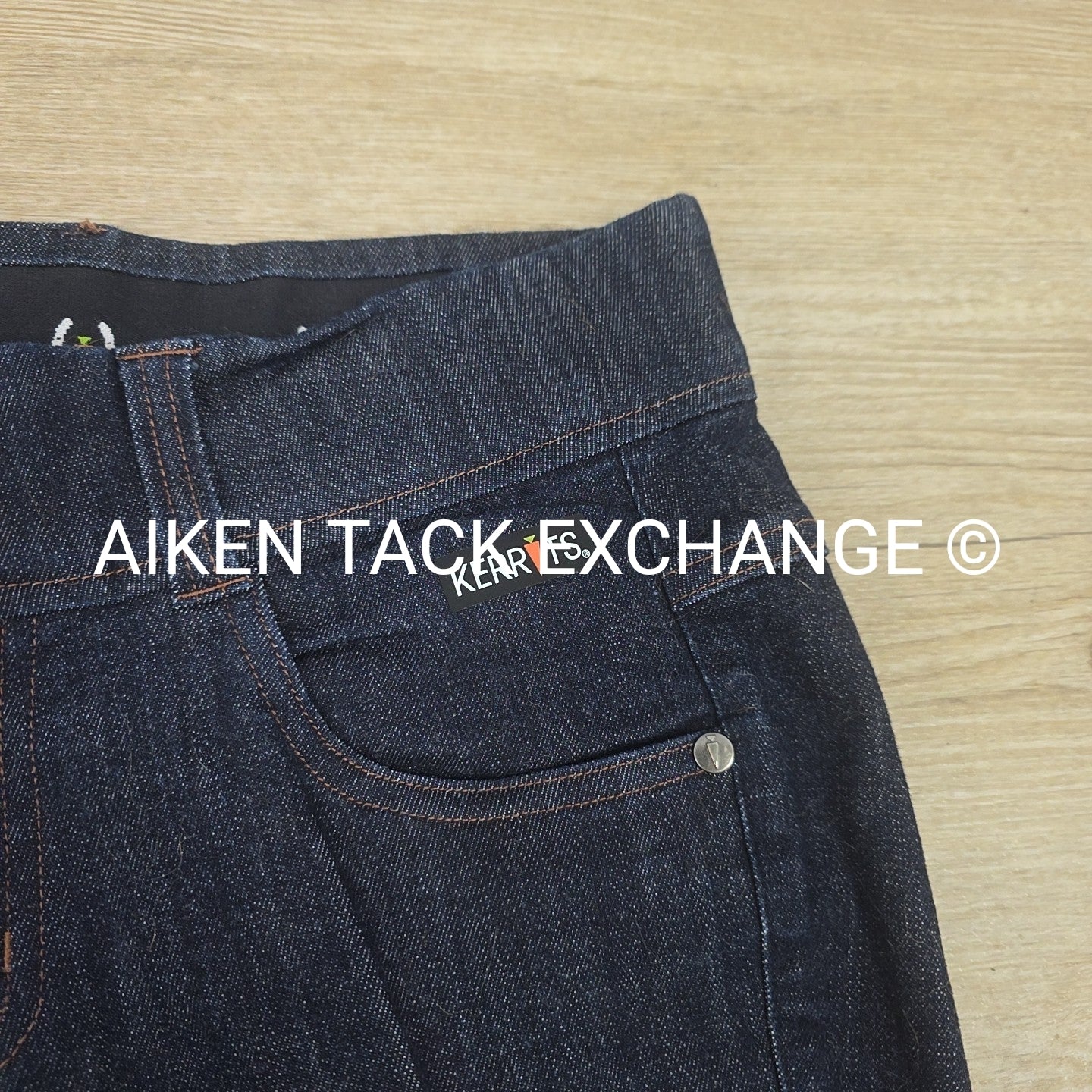 Kerrits Stretch Denim Full Seat Breeches, Size Small