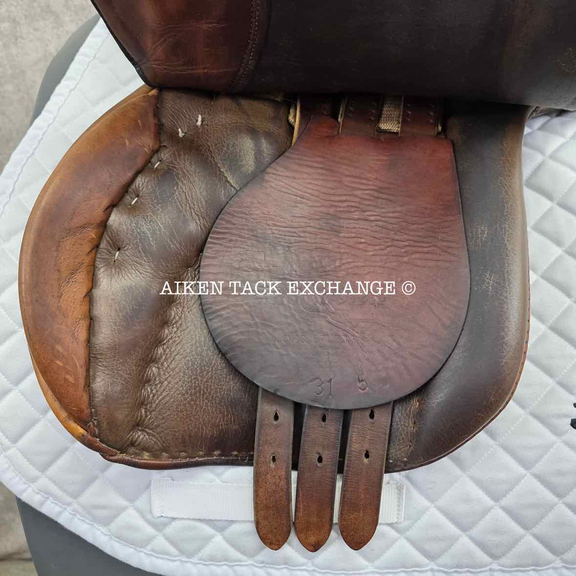 Stubben Siegfried Saddle, 16.5" Seat, 31.5 cm Tree - Wide, Wool Flocked Panels