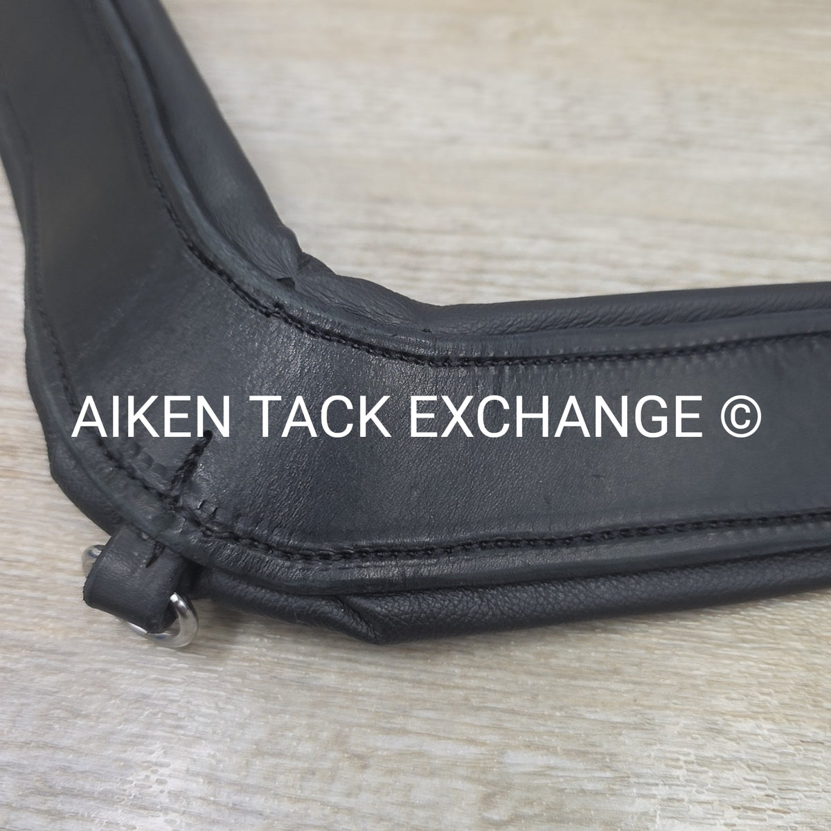 Padded Leather Breastplate, Black, Size Draft
