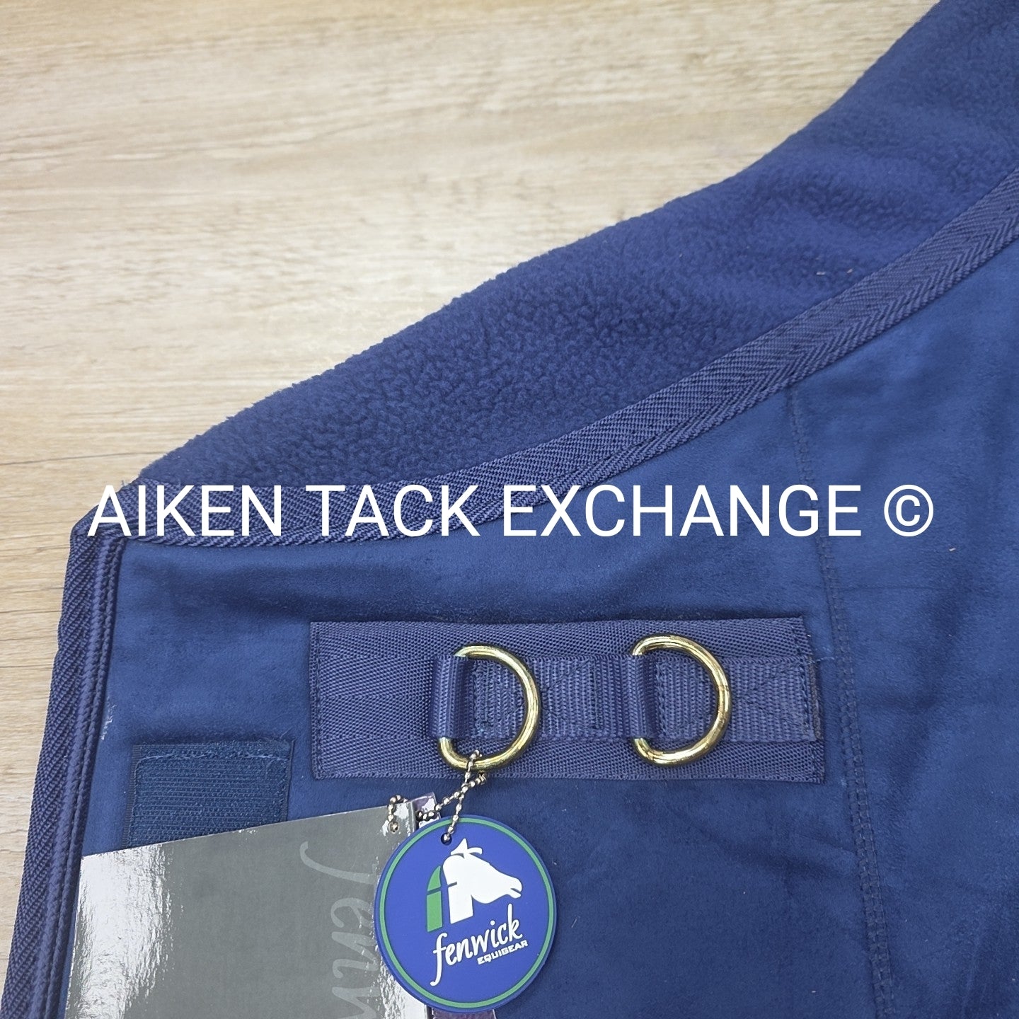 Fenwick Equestrian EquSuede Performance Cooler, Blue, 86"