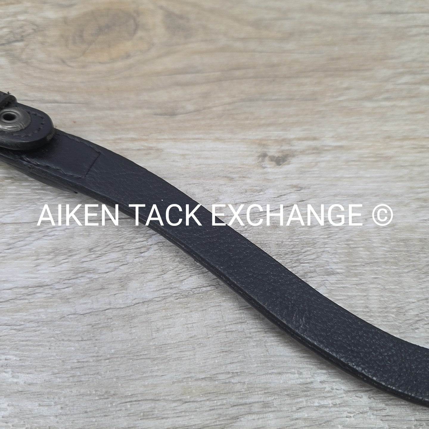 Bling Curved Browband, Black & Blue, 16.5"