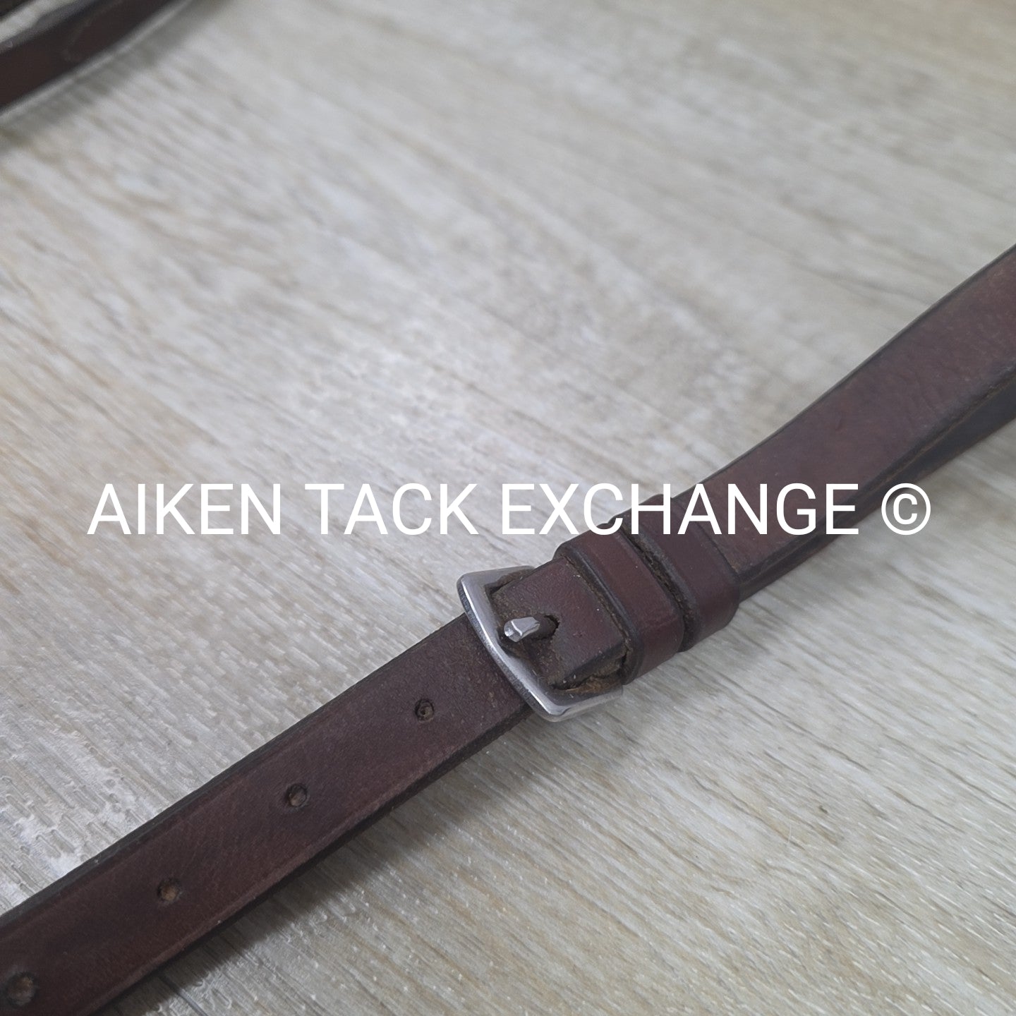 Bridleway Plain Raised Standing Martingale, Brown, Size Full