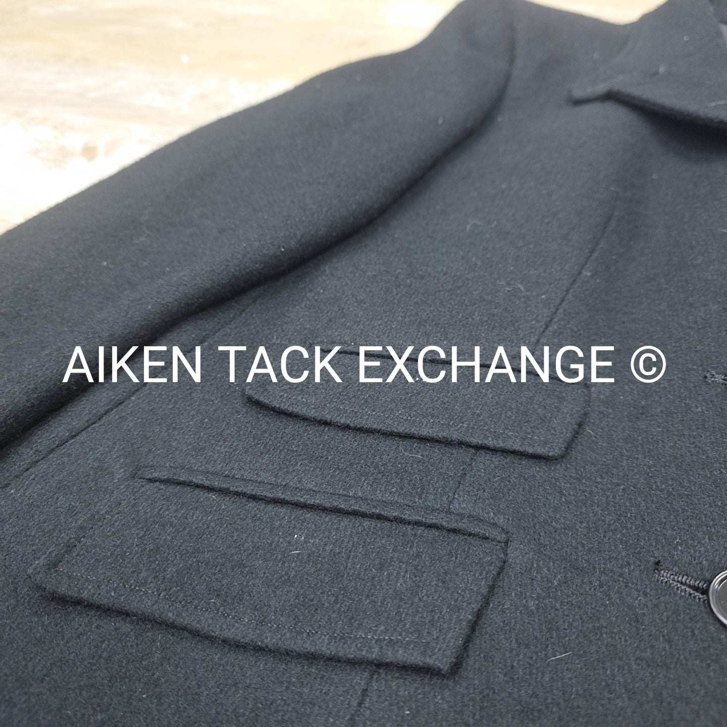 Tailored Sportsman Wool Hunt Coat, Size 6