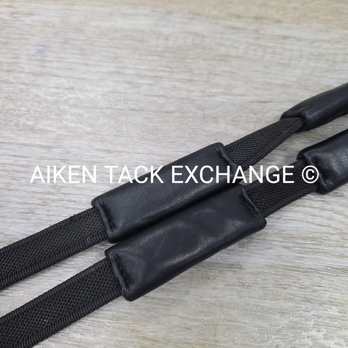 Correct Connect Reins with Intermittent Padding, Black
