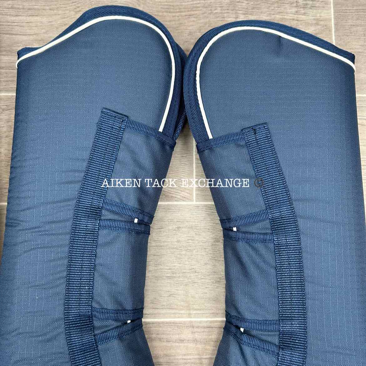 Schneiders Dura-Tech Elite Pro Shipping Boots, Navy, Size Small
