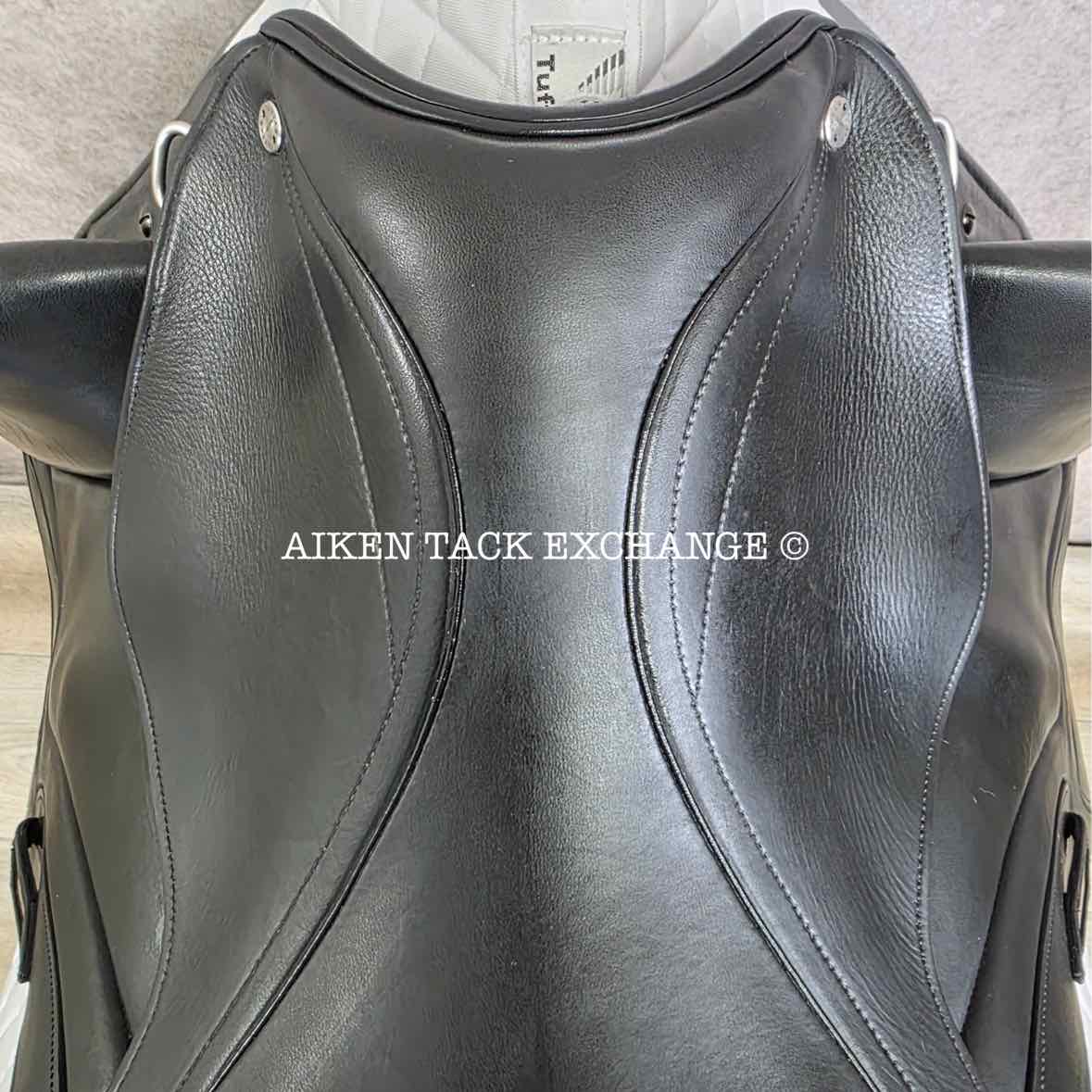 2020 Aviar Raavun 1.0 Monoflap Dressage Saddle, 18.5" Seat, Adjustable Tree, Foam Panels