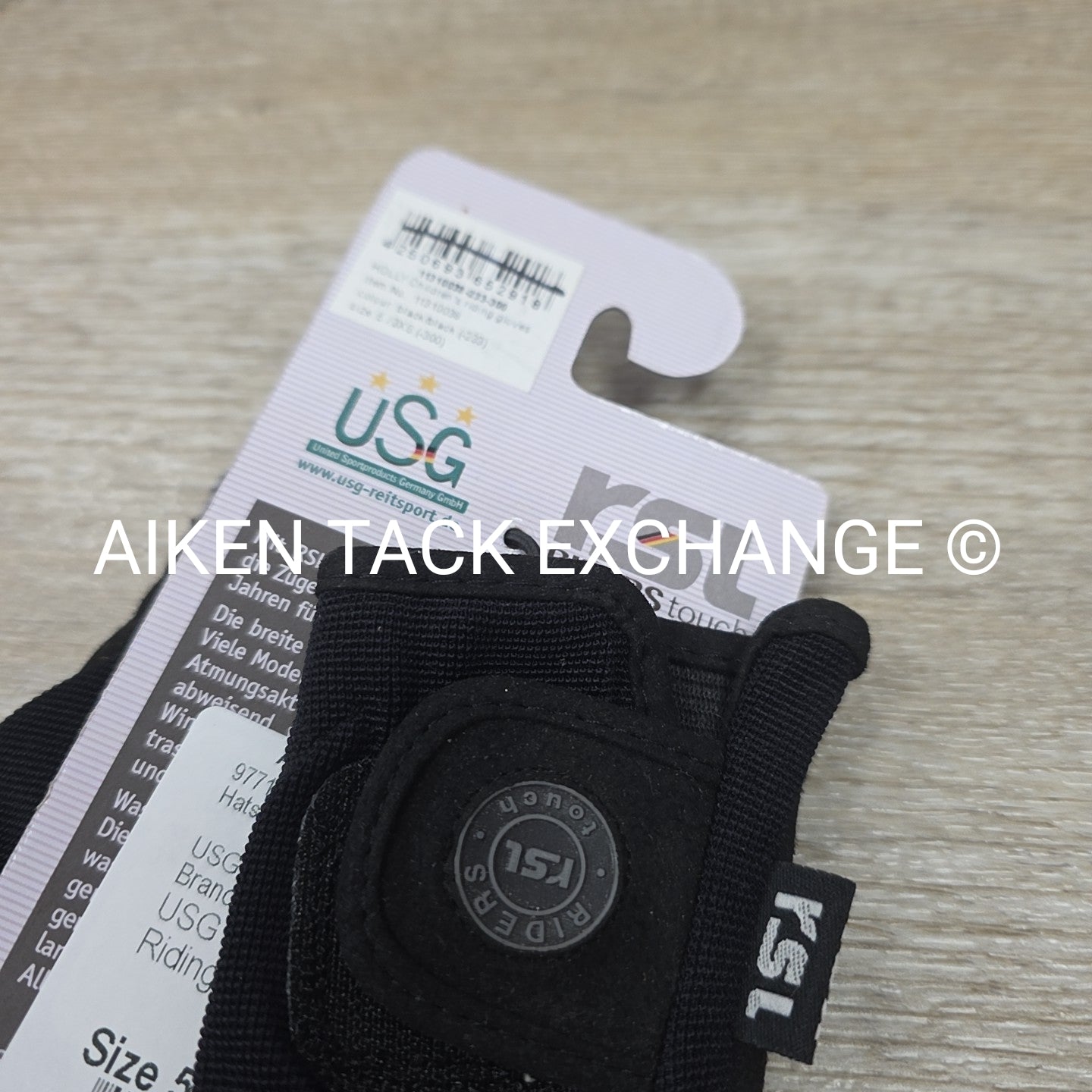 USG Holly Children's Riding Gloves, Size 5