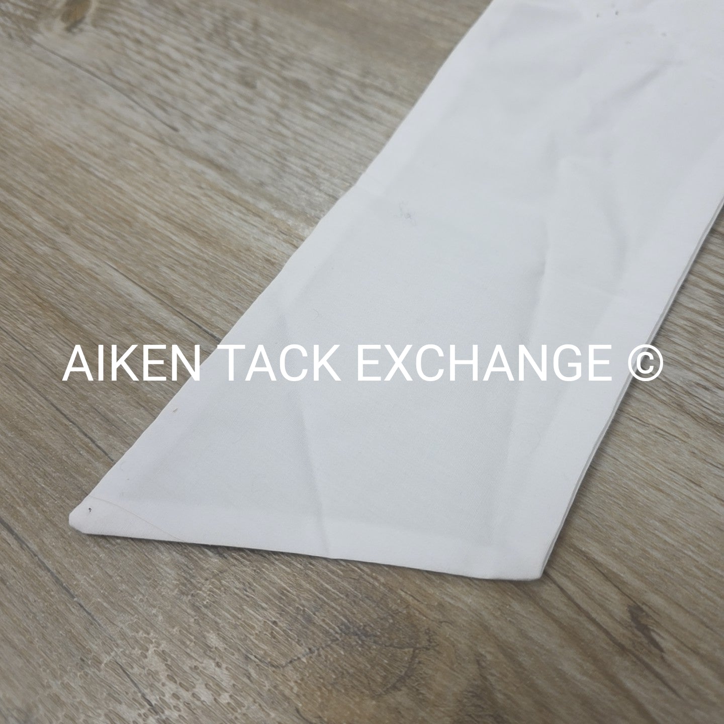 Pre-Tied Stock Tie, White