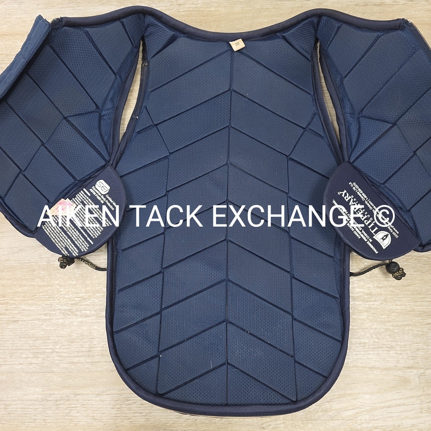Tipperary Eventer Pro Cross Country Safety Vest, Size Youth Small (30)