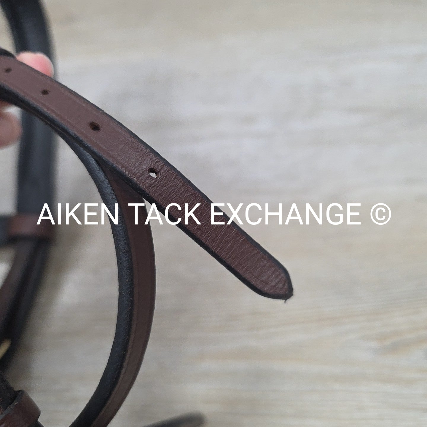 Monocrown Training Bridle, Brown, Size Cob