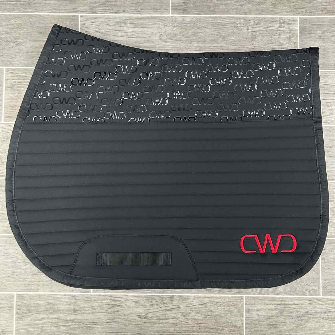 CWD Jumping Saddle Pad with Matching Ear Bonnet, Size Full