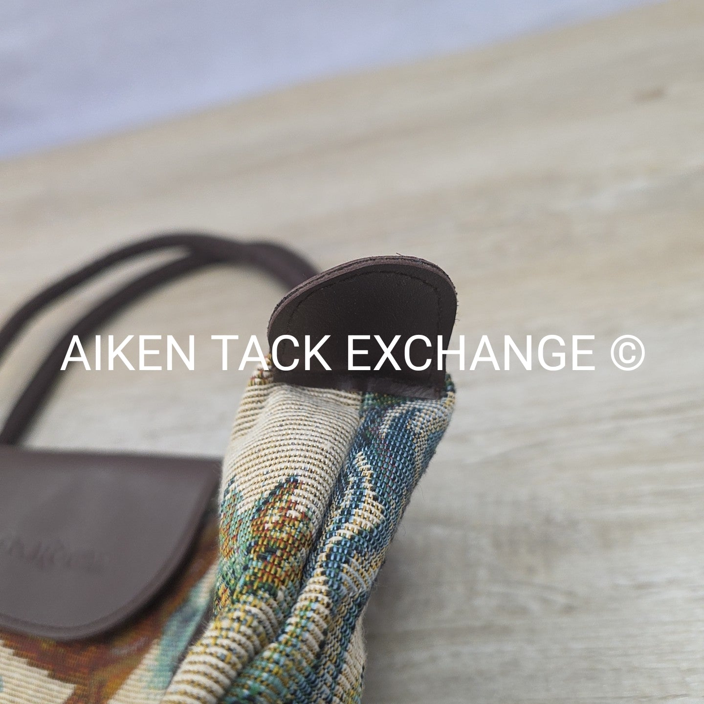 Equestrian Print Tote Bag