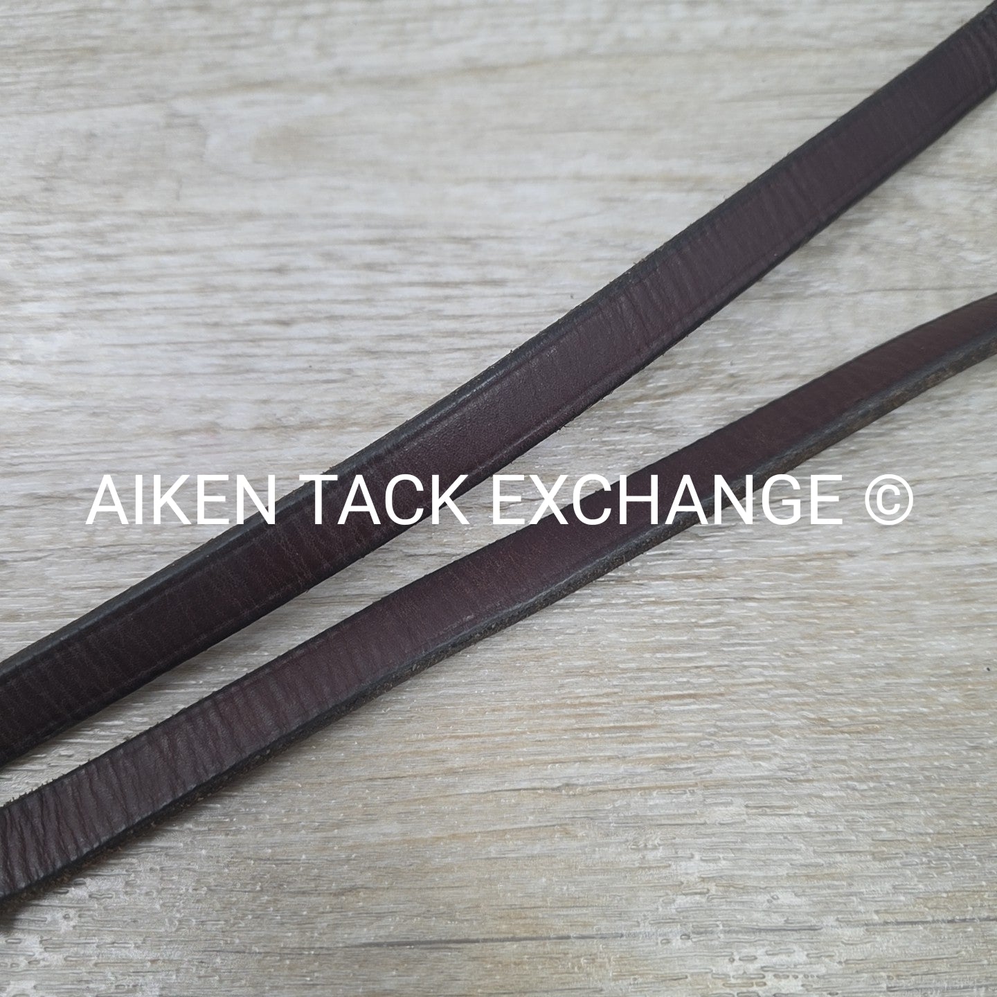 Rubberized Grip Reins with Hand Stops, Brown & Brass, 58"