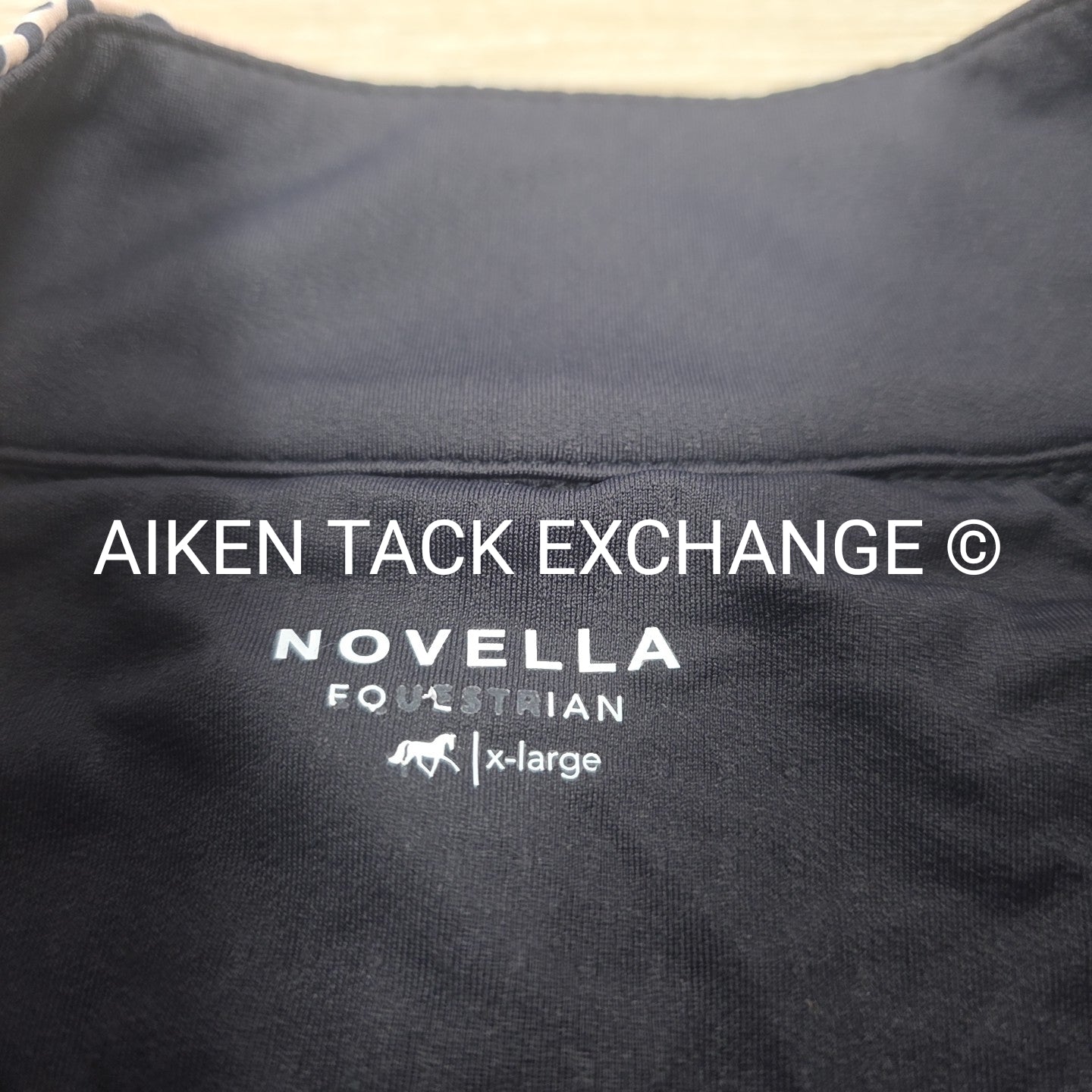 Novella Equestrian Long Sleeve 1/4 Zip Sun Shirt, Women's XLarge