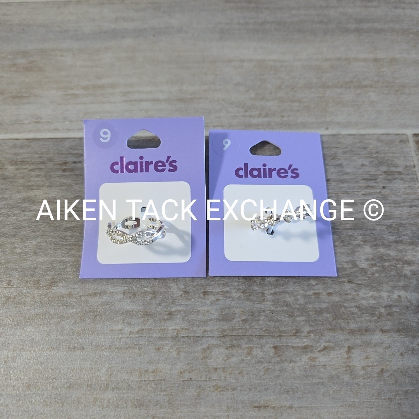 Claire's Rings (2) - Size 9