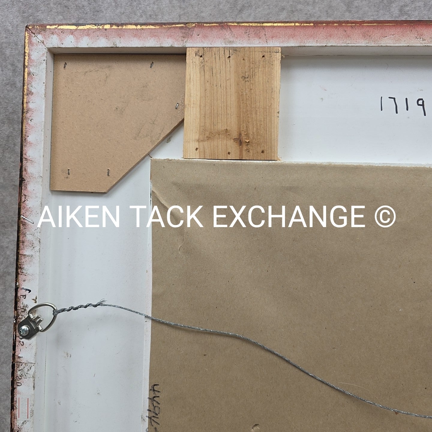 PL. 39 Le Petit Corporal, Embroidered, Matted, Framed, 31" x 27"