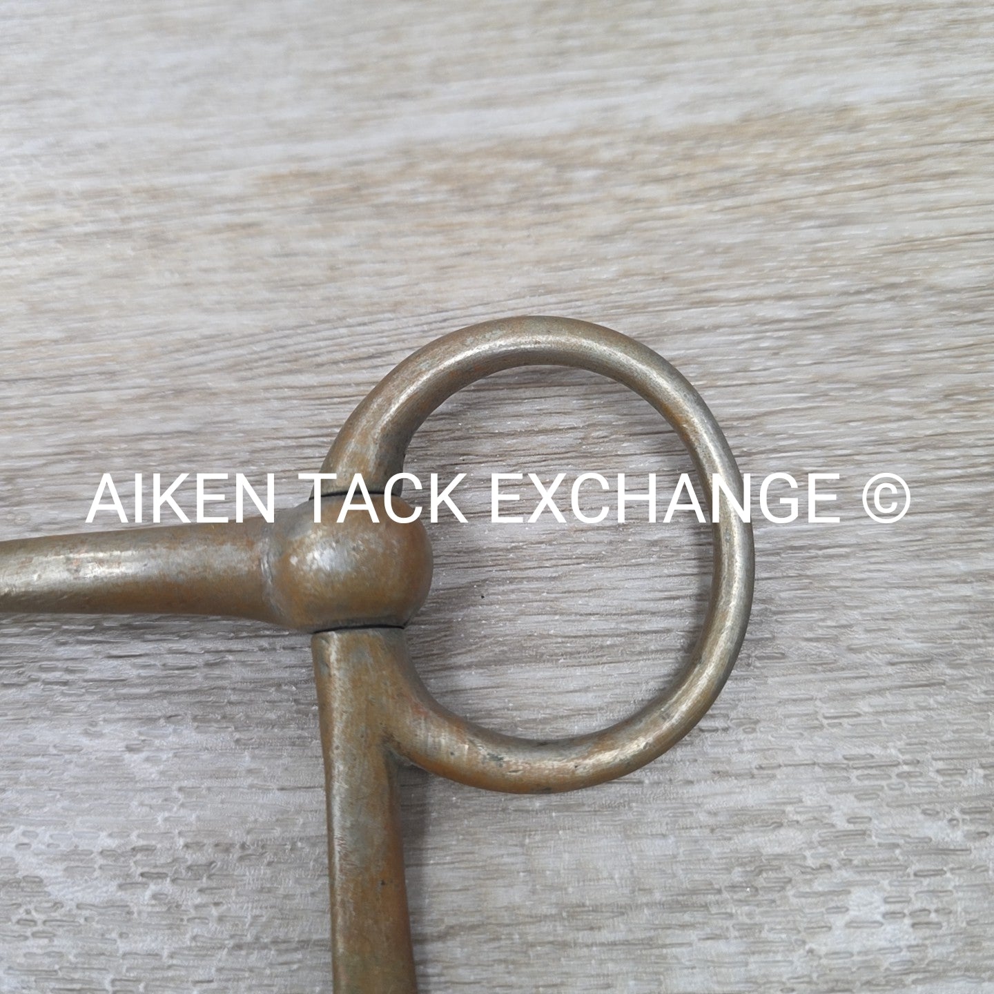 Never Rust Single Joint Half Cheek Bit 4.75"