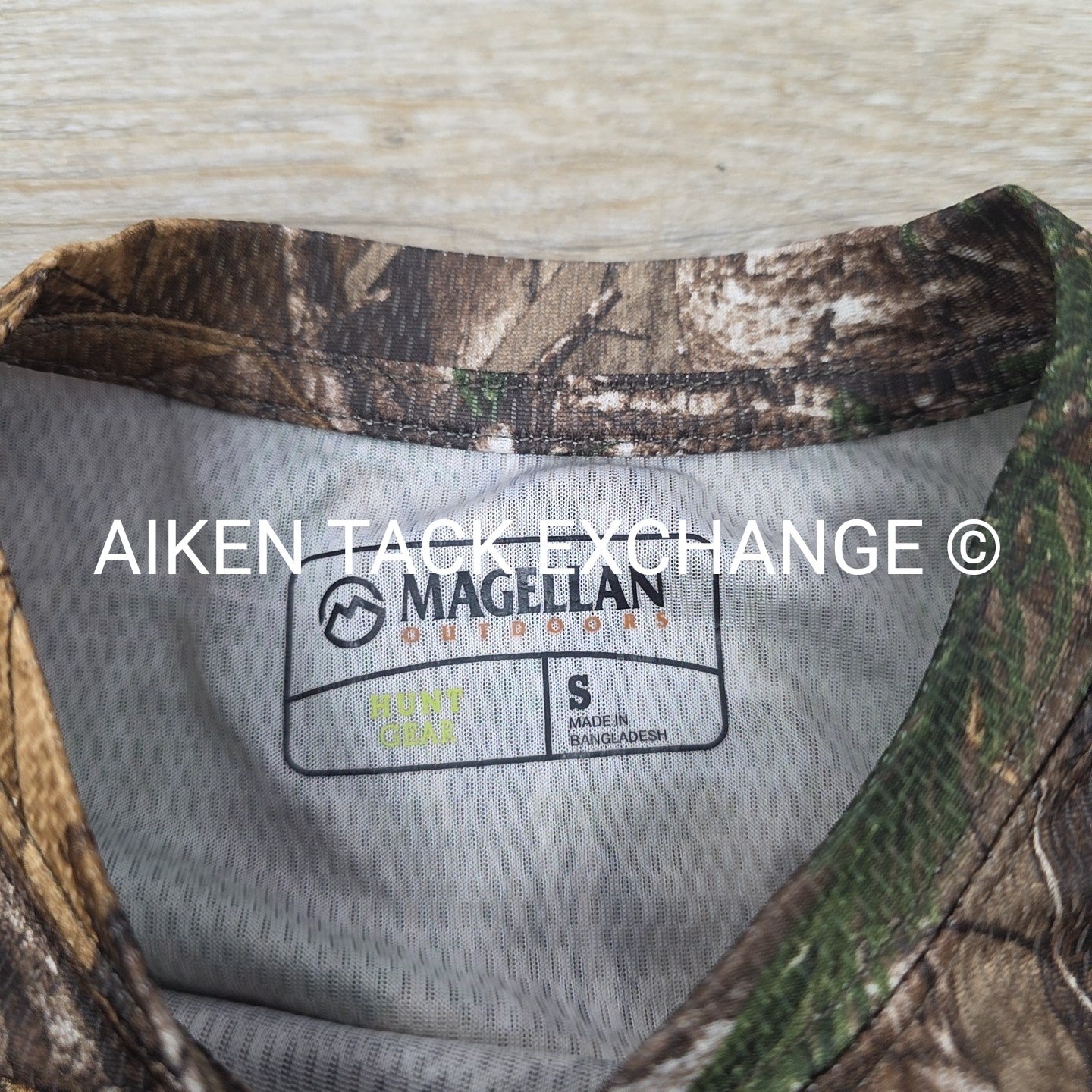 Magellan Long Sleeve Camo Top, Size Small