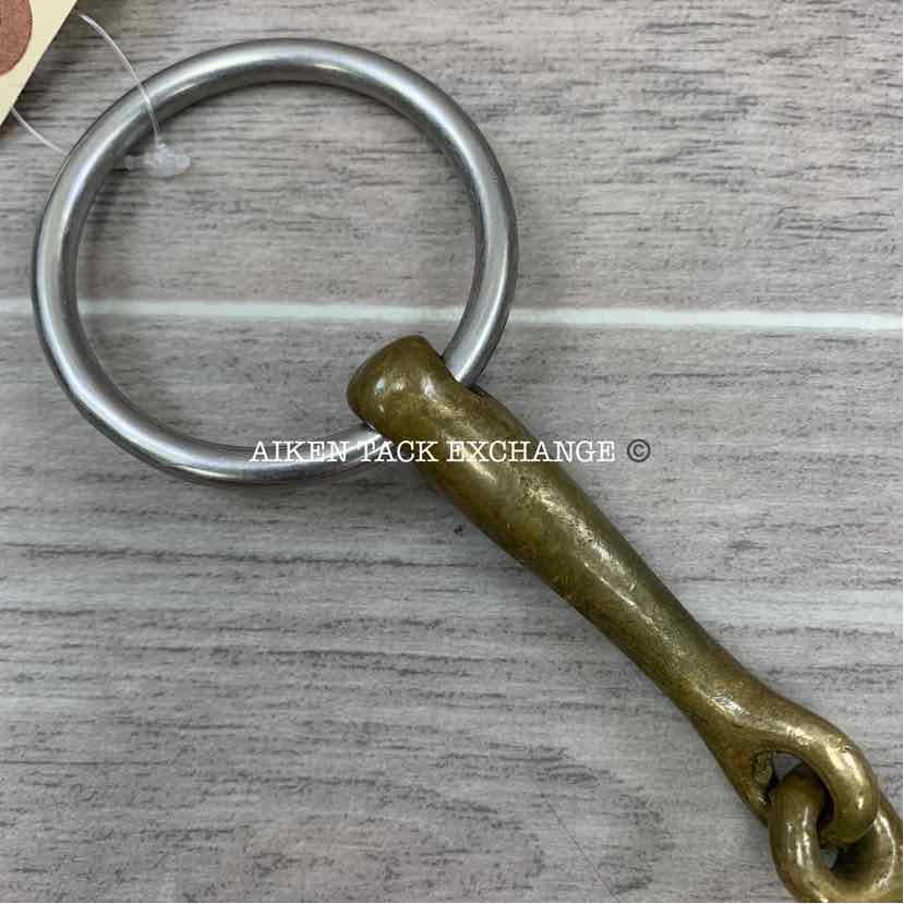 Herm Sprenger Dynamic RS Aurigan Single Joint Loose Ring Bradoon Bit 5.5"
