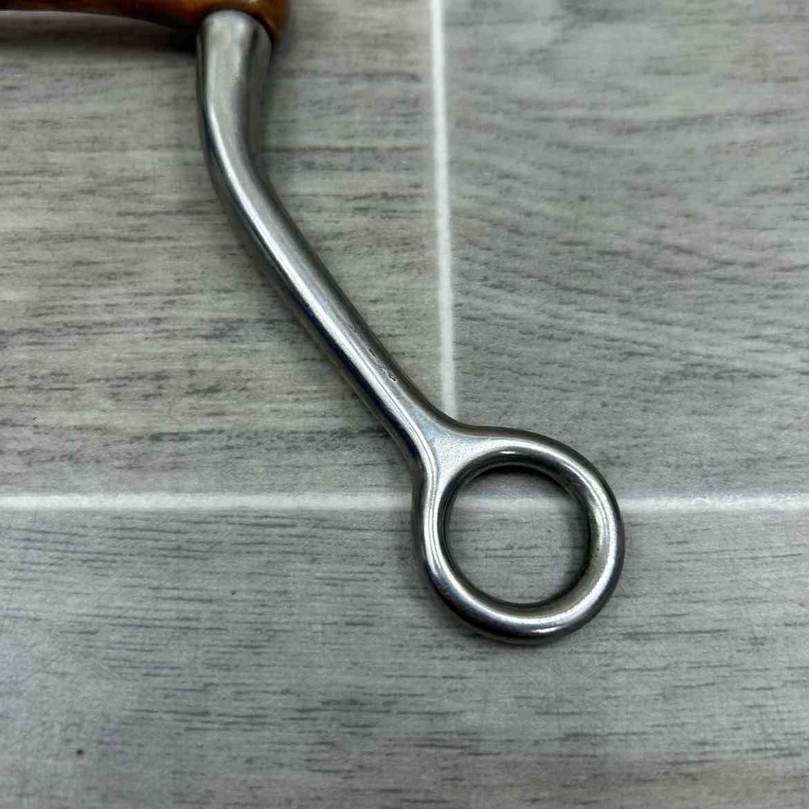 Single Joint Copper Long Shank Tom Thumb Bit 5"