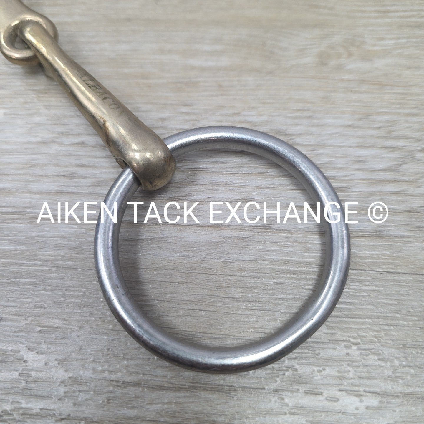 Metalab AlBaCon French Link Loose Ring Bradoon Bit, 6"