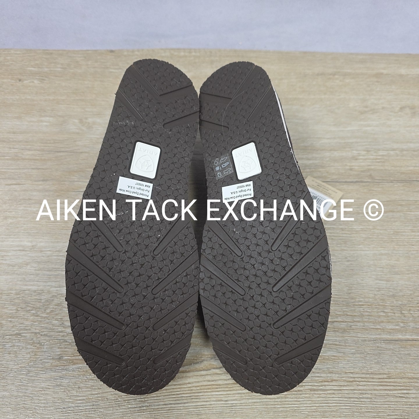 Ariat Chocolate Chip Suede Spotted Hair Cruisers, Brand New, Size 7.5