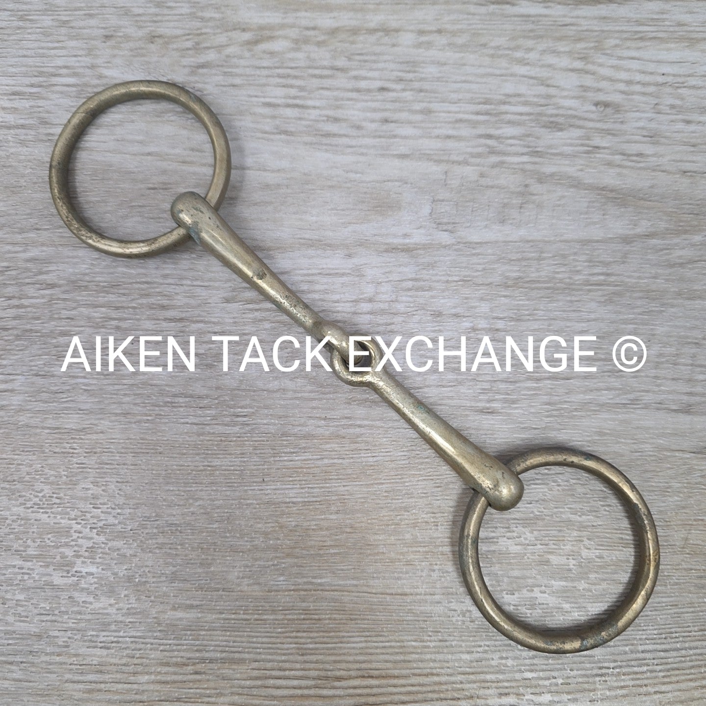 Huck Rostfrei Single Joint Loose Ring Bradoon Bit 5"