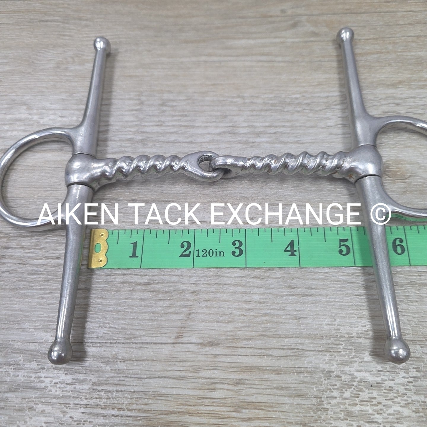 Single Joint Corkscrew Full Cheek Bit 5"