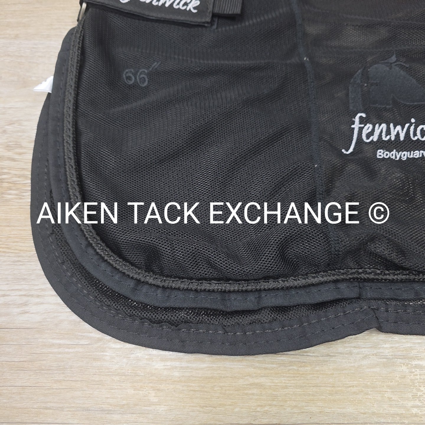 Fenwick Equestrian BodyGuard Mesh Cooler, Black, 66"