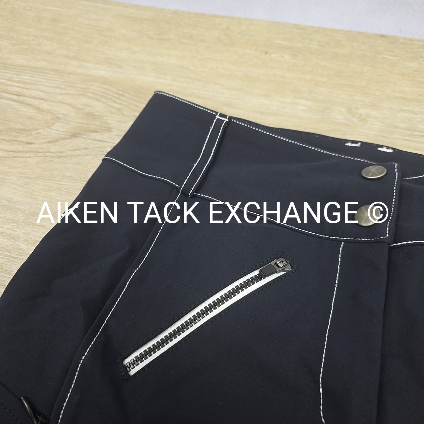 Goode Rider Million Dollar Silicone Grip Full Seat Breeches, Size 26 L