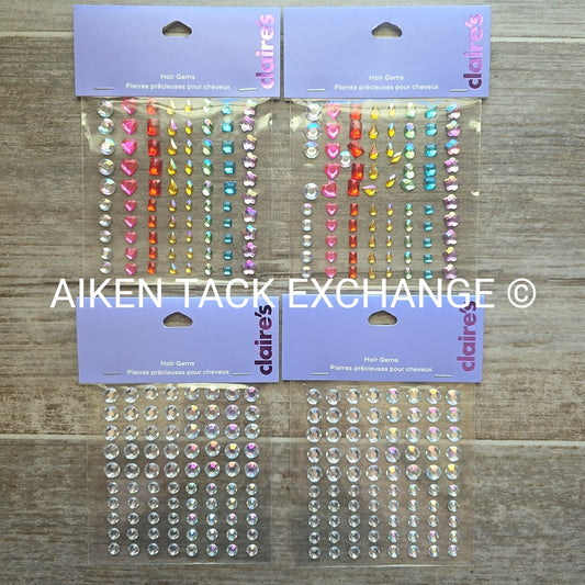 Claire's Hair Gems - 4 Total Sets