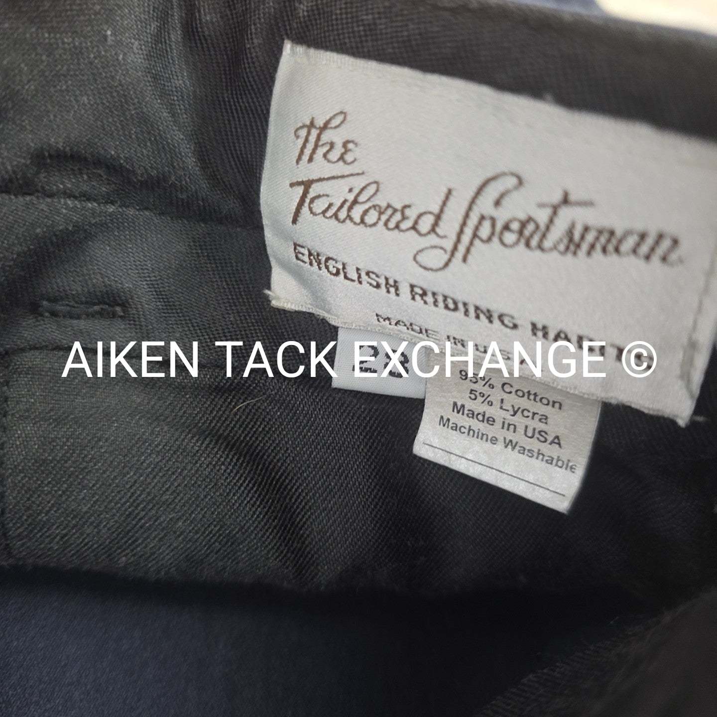 Tailored Sportsman "T.S." Knee Patch Breeches, Size 28 R