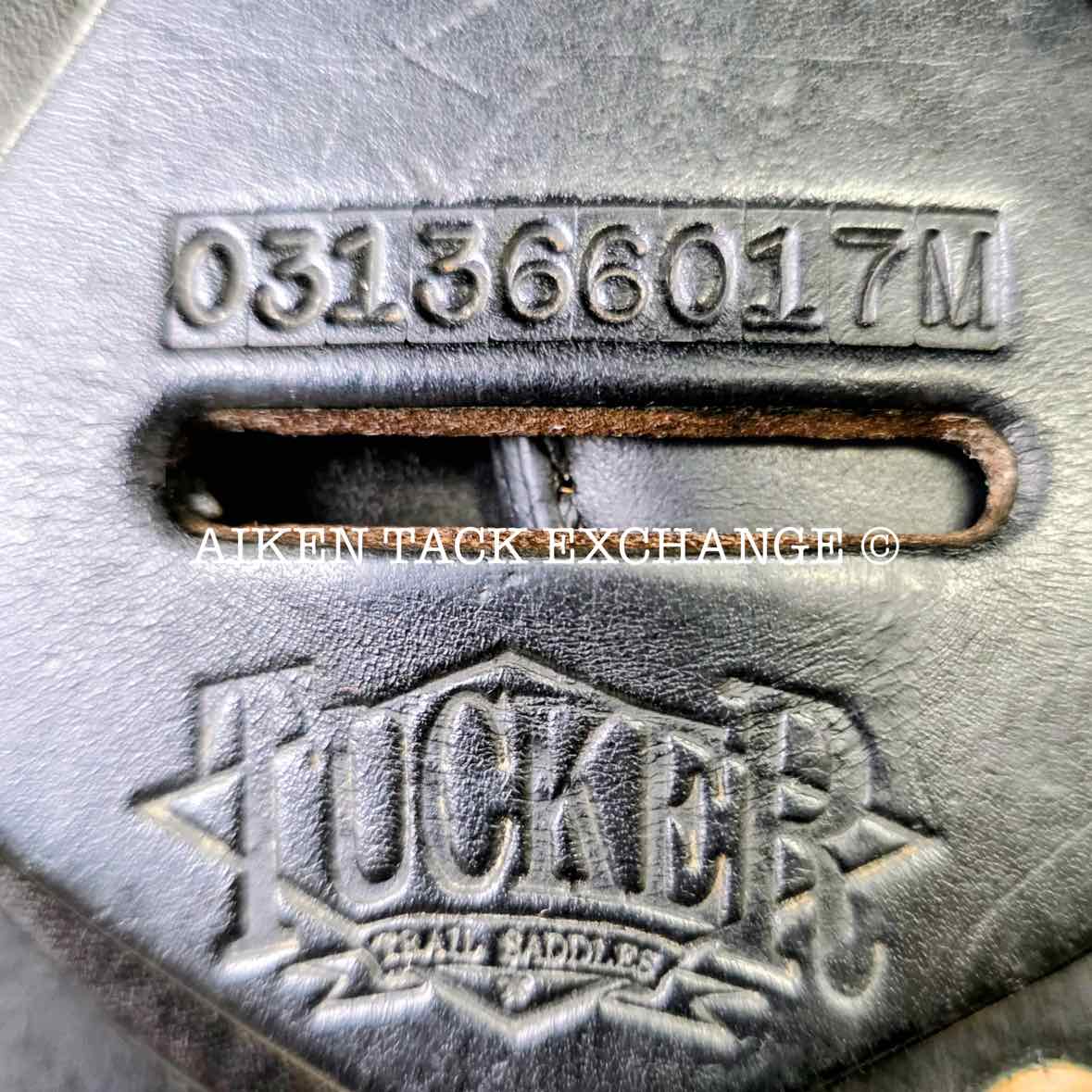 2003 Tucker 136 River Plantation Endurance Saddle, 17" Seat, Medium Tree