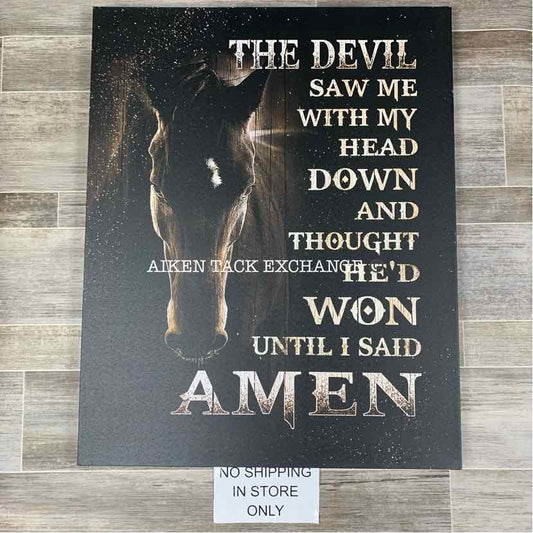 Horse Print, 24" x 30"