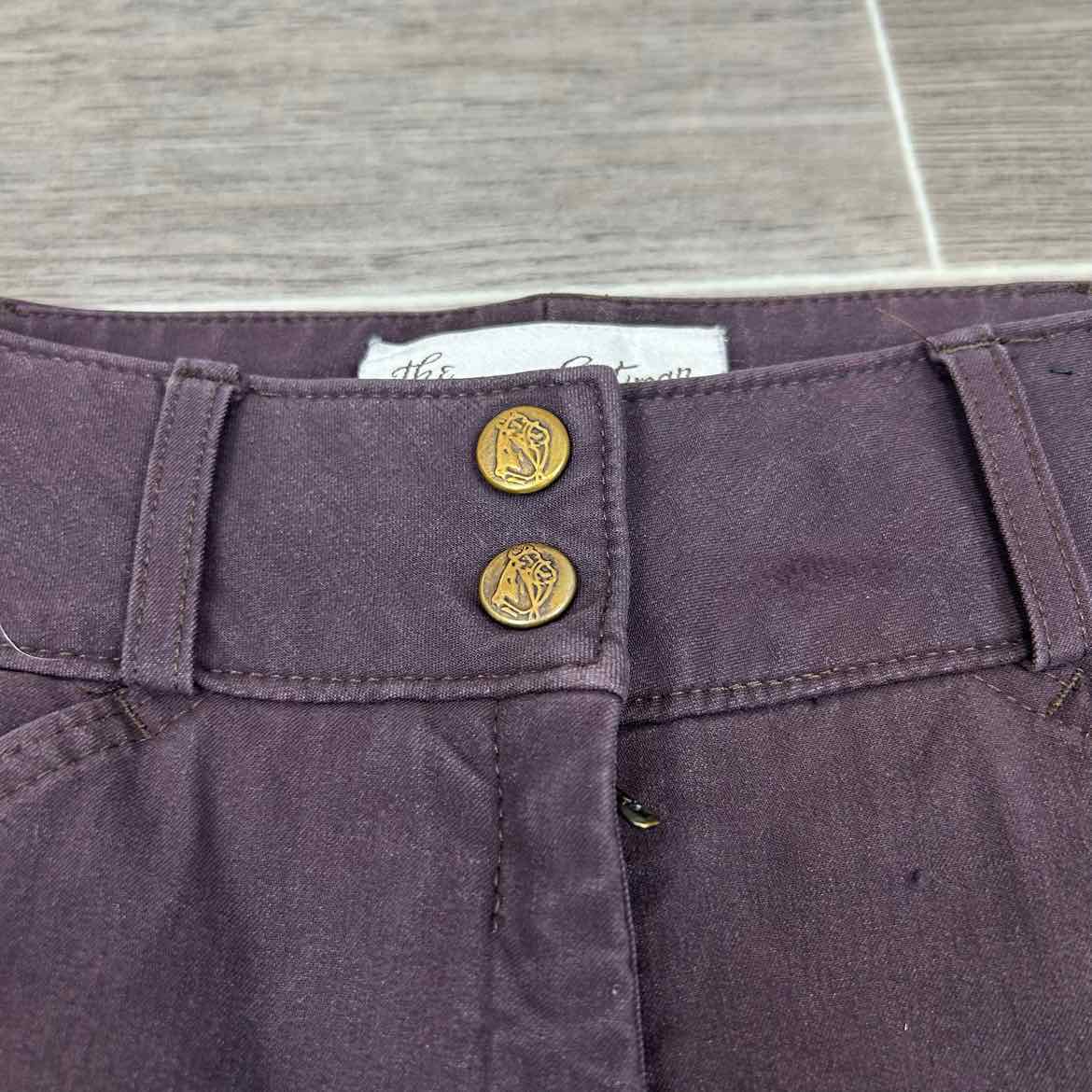 Tailored Sportsman Trophy Hunter Knee Patch Breeches, Size 24