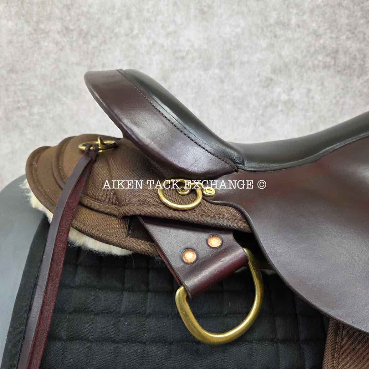 2019 High Horse by Circle Y 6916 Highbank Endurance Saddle, 16" Seat, Wide Tree - Full QH Bars