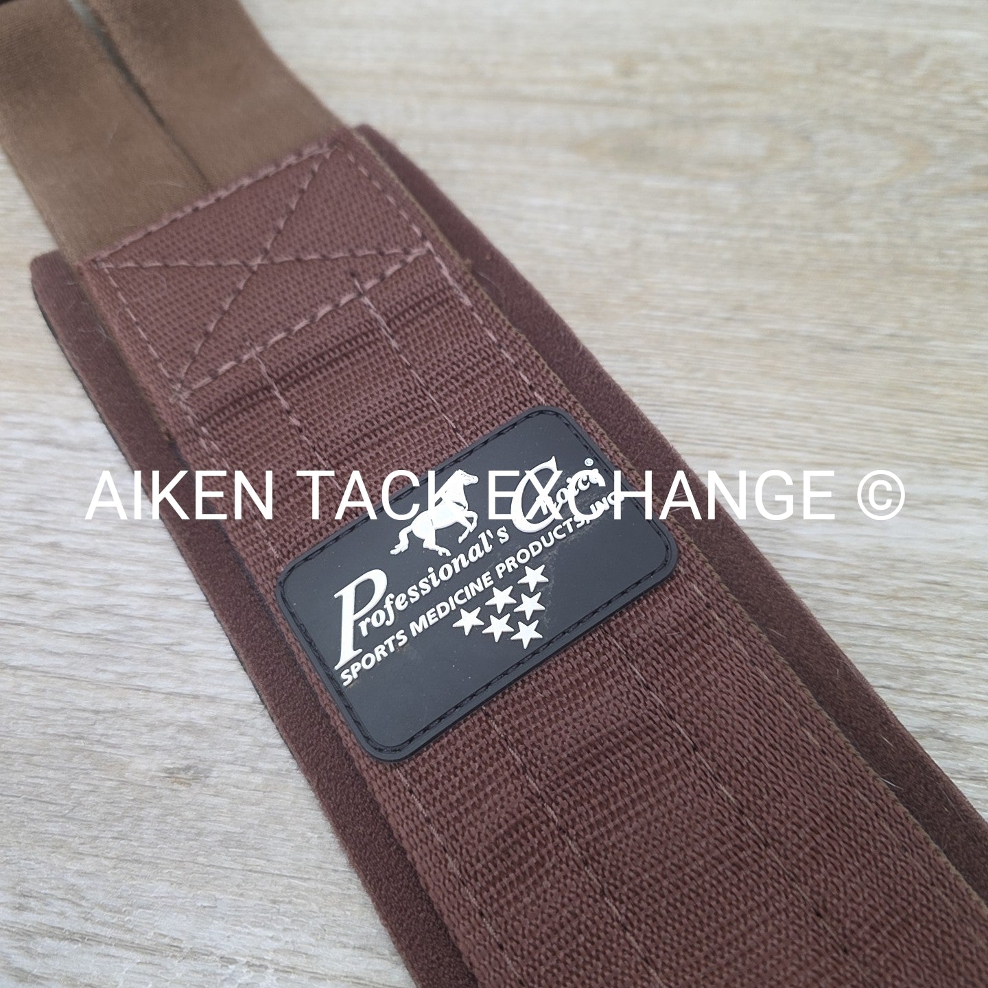 Professional's Choice Double Elastic SMx Girth, Brown, 52"