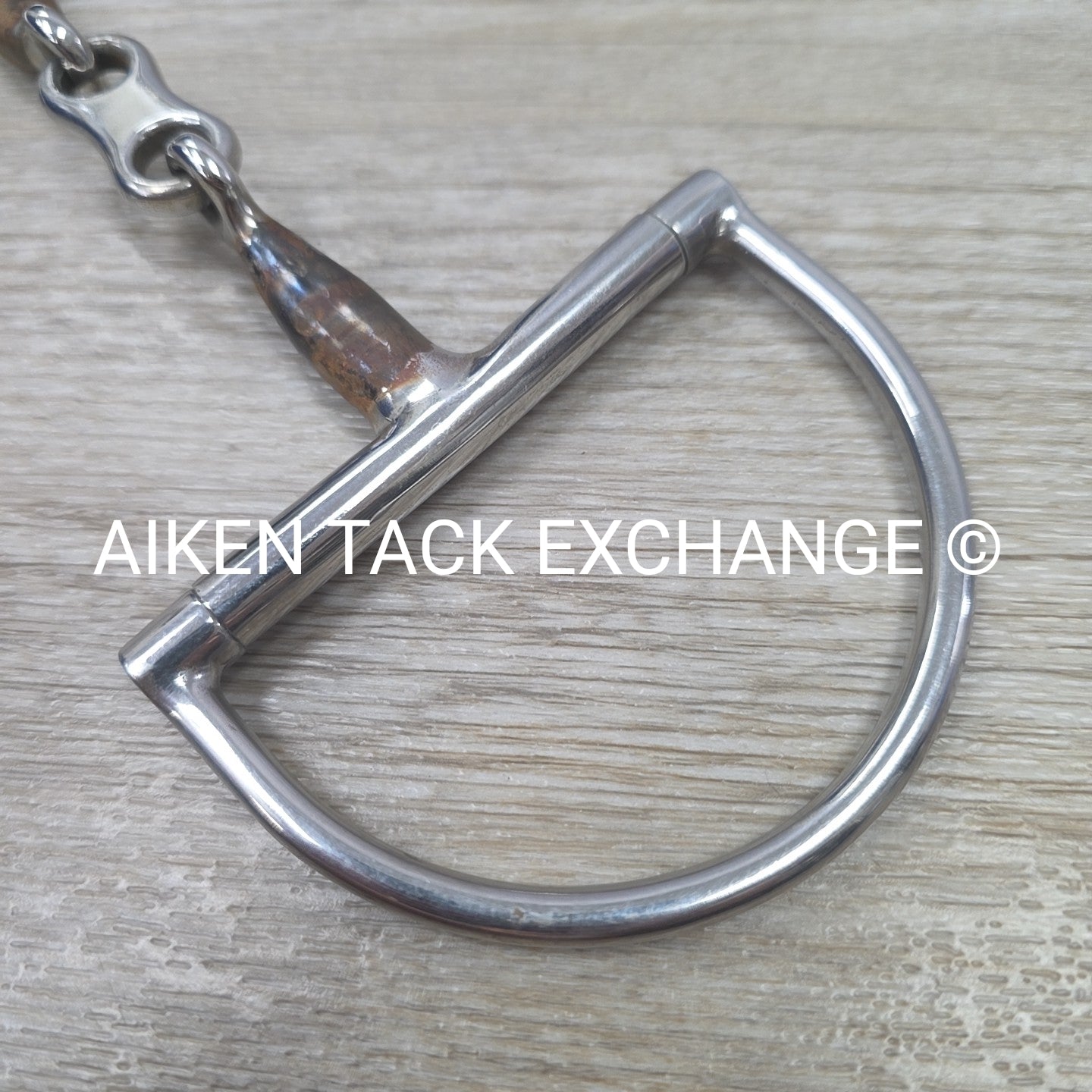 French Link Sweet Iron D Ring Bit 5"