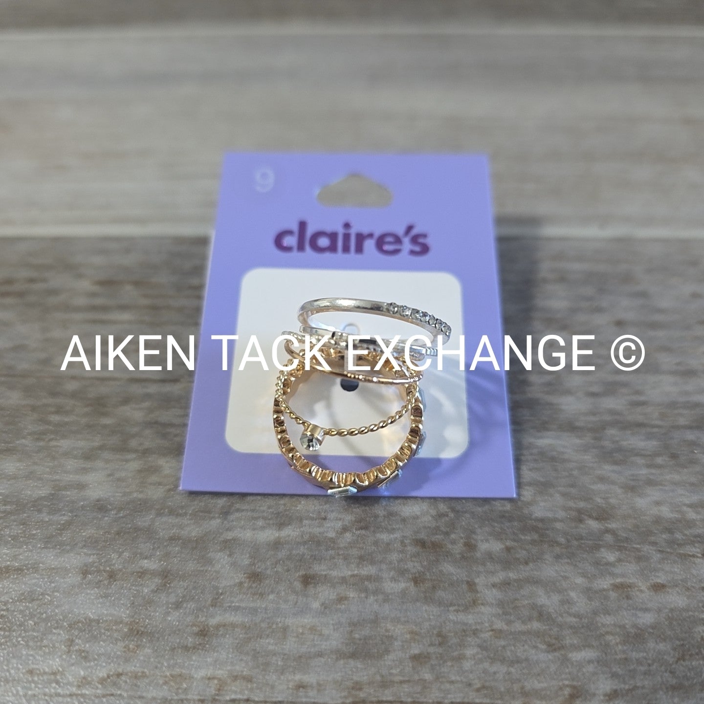 Claire's Stackable Rings - Size 9