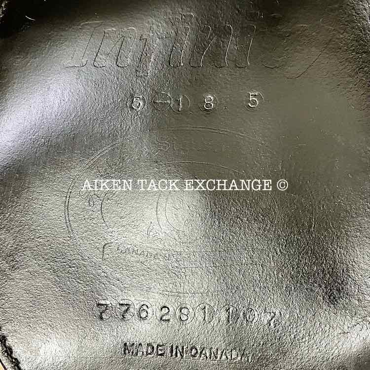 2007 Schleese Infinity Dressage Saddle, 18.5" Seat, Adjustable AdapTree, Wool Flocked Panels