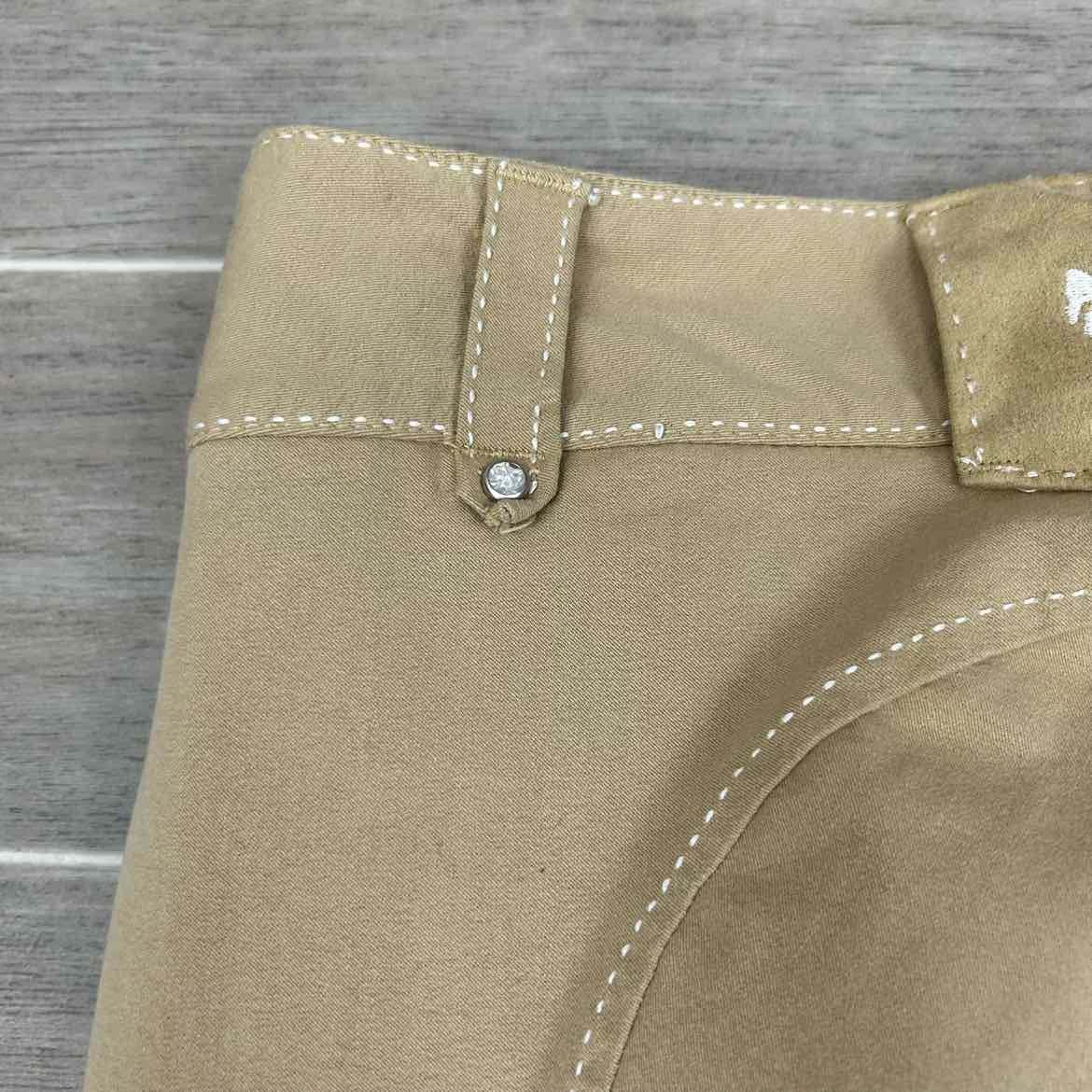 Equine Couture Knee Patch Breeches, Size 28