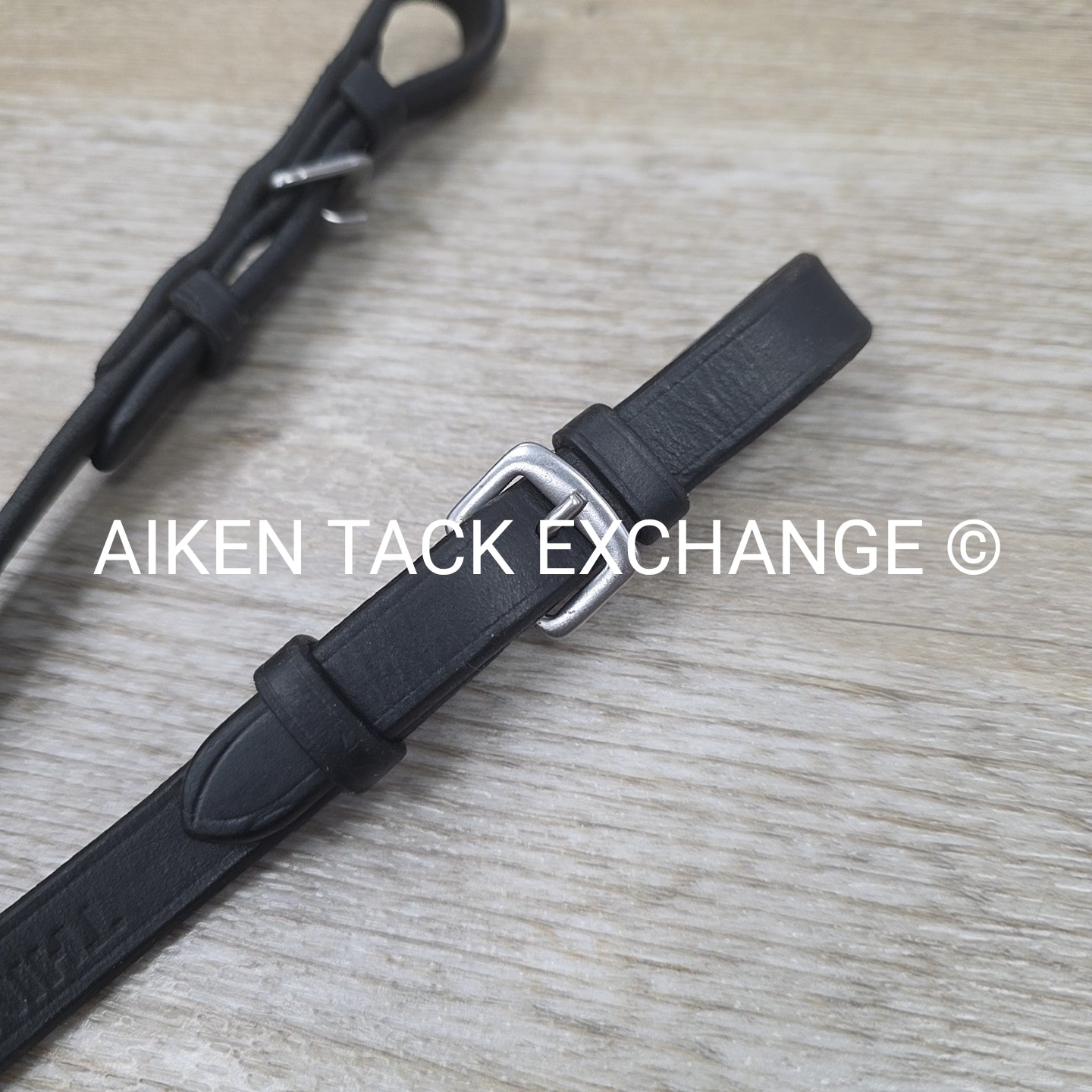 ThinLine Classic Wrapped Reins, Black, Size Full