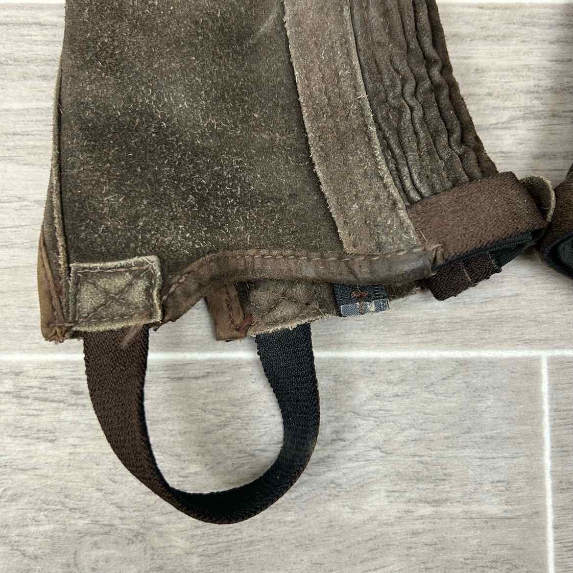 Tredstep Original Suede Half Chaps, Size 13" Calf 18" Height