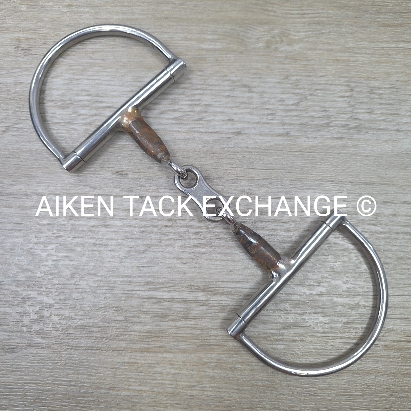 French Link Sweet Iron D Ring Bit 5"