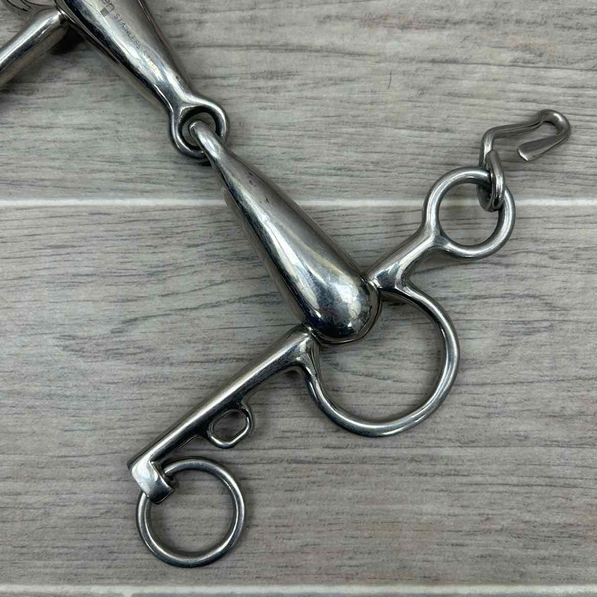 Stubben Hollow Single Joint Pelham Bit 5"