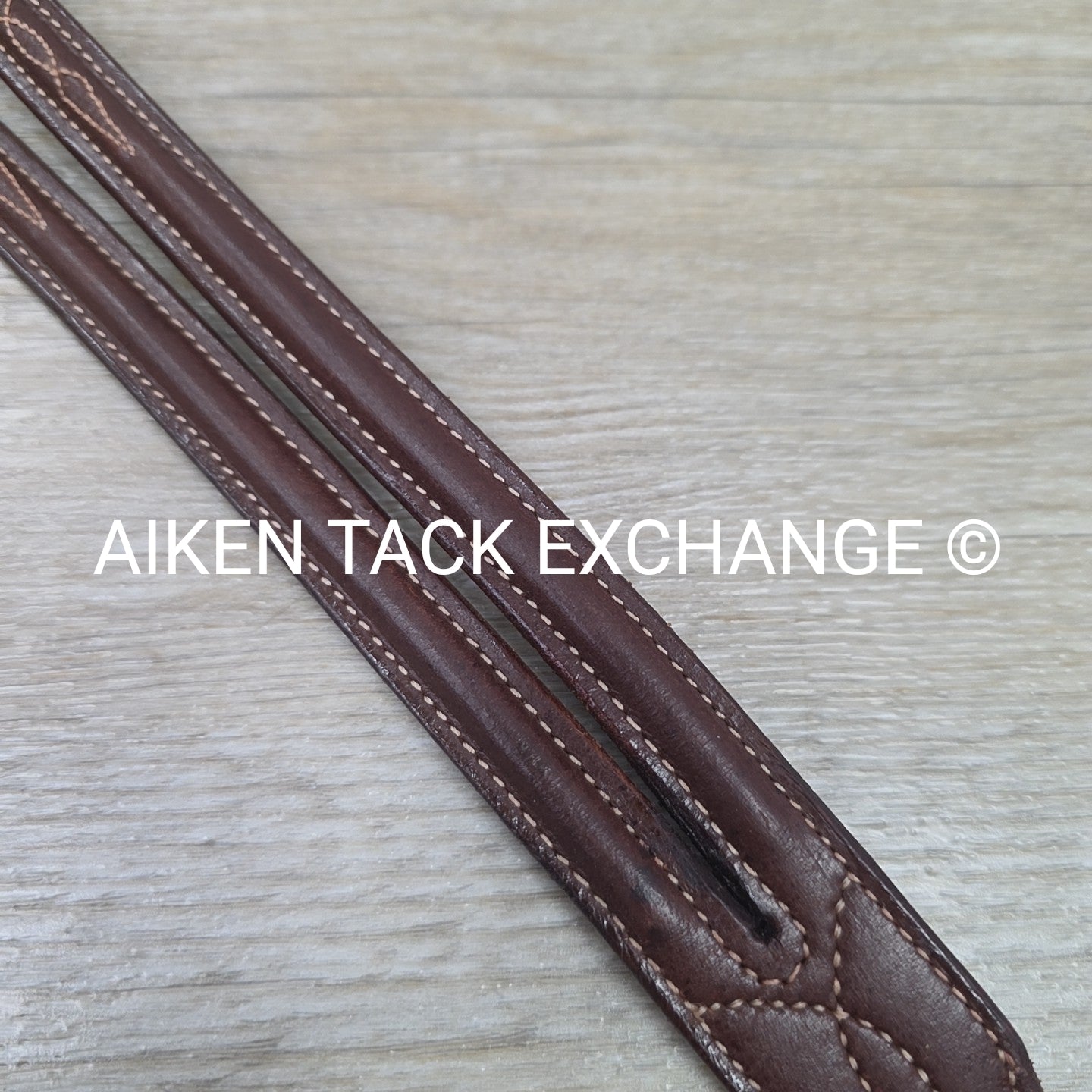 Weaver Leather Fancy Stitched Round Raised Running Martingale Attachment, Brown